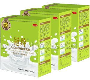 冠羚牌兒童成長果蔬羊奶粉——會銷保健品招商